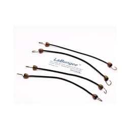 LaBungee 4-Cord Bungee Cord Pack, 7"–12" Working Size - Mixing Agitation | Shop Accessories | Legacy Lab Supplies