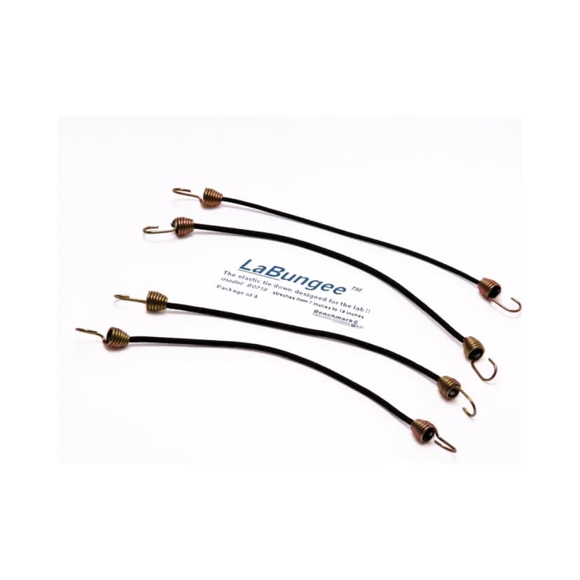 LaBungee 4-Cord Bungee Cord Pack, 7"–12" Working Size - Mixing Agitation | Shop Accessories | Legacy Lab Supplies