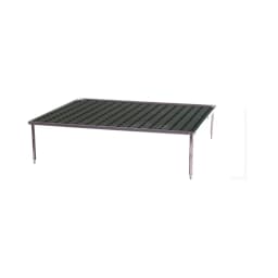 Stacking Platform, Small 10.5×7.5" with Dimpled Mat, 3.0" Separation - Additional View | Legacy Lab Supplies