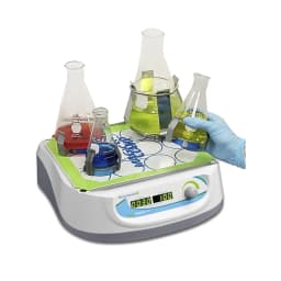 Orbi-Shaker Jr with Rubber Mat Platform, 9.5×8" , 100–240 V - Additional View | Legacy Lab Supplies