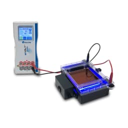 myGel InstaView Gel Tank with Blue LED Illuminator , 115 V - Additional View | Legacy Lab Supplies
