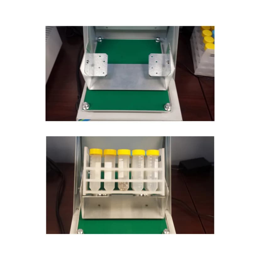 MAGic Clamp Tilted Holder for 15 mL and 50 mL Tube Racks - Mixing Agitation | Shop Accessories | Legacy Lab Supplies