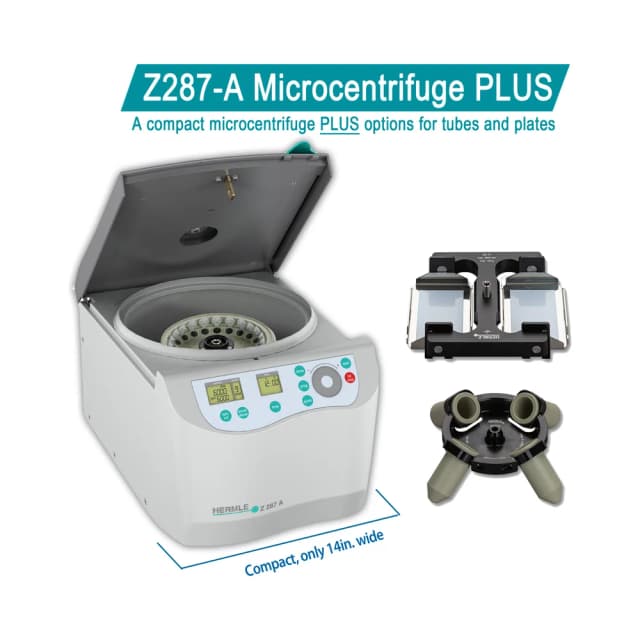 Z287-A Compact Universal Centrifuge, 120V - Compatible Equipment | Legacy Lab Supplies