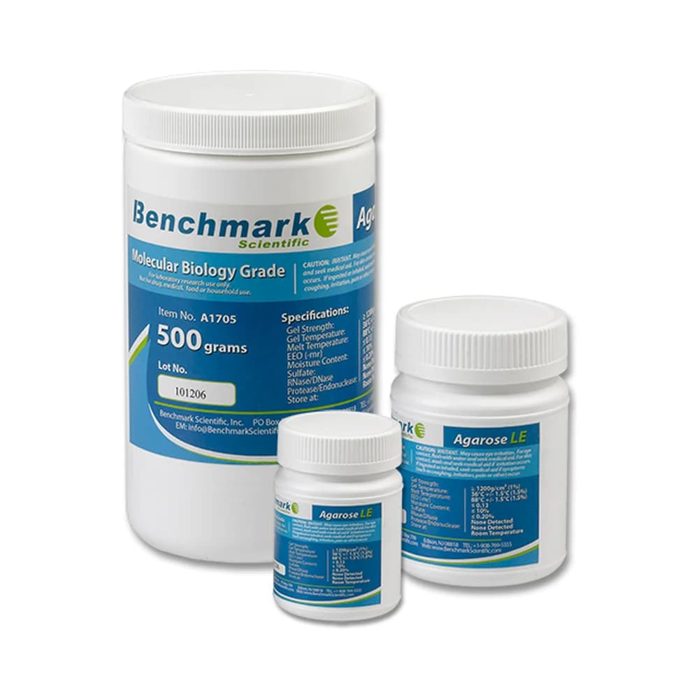 Benchmark Agarose LE, 25 g - Agarose | Legacy Lab Supplies