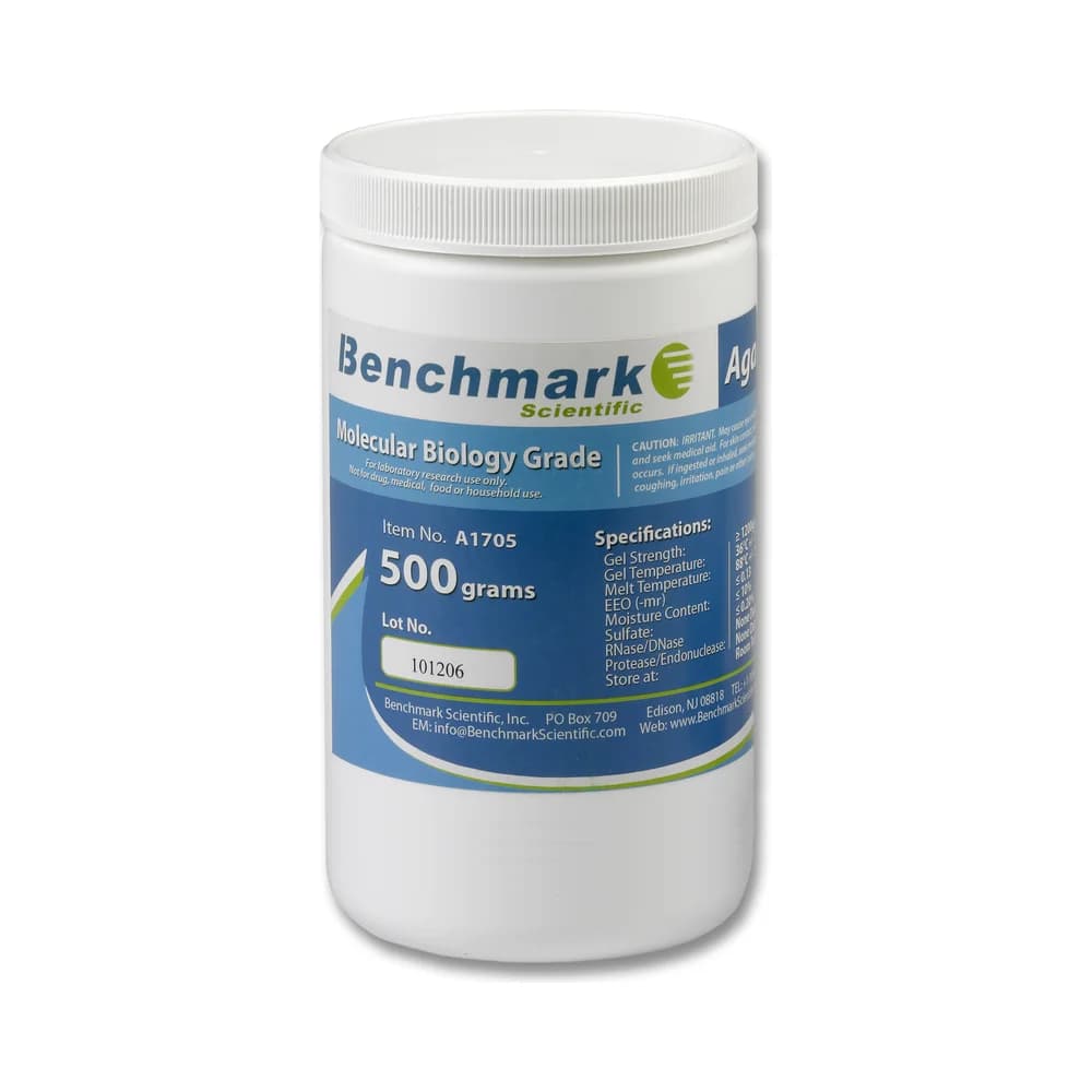 Benchmark Agarose LE, 500 g - Agarose | Legacy Lab Supplies