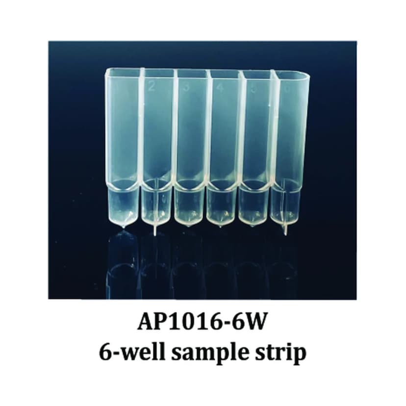 6-Well Sample Strips for IsoPure Mini (AP1016-6W, Case of 100) - Life Science | Legacy Lab Supplies