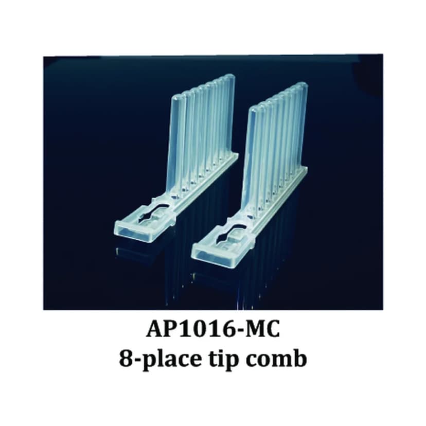 8-Place Magnetic Tip Combs for IsoPure Mini (AP1016-MC, Case of 50) - Life Science | Legacy Lab Supplies
