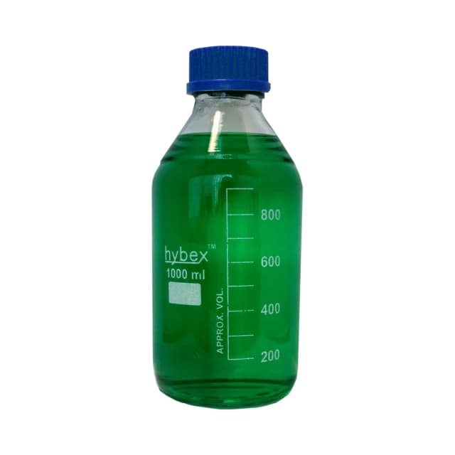 hybex Media Storage Bottle, 1000 mL with GL45 Blue Cap, 10/pk hybex Media Storage Bottle, 1000 mL with GL45 Blue Cap, 10/pk | Legacy Lab Supplies