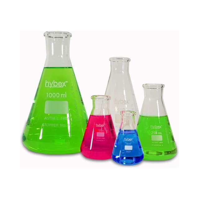 hybex 125 mL Erlenmeyer Flask, 12/pk hybex 125 mL Erlenmeyer Flask, 12/pk | Legacy Lab Supplies