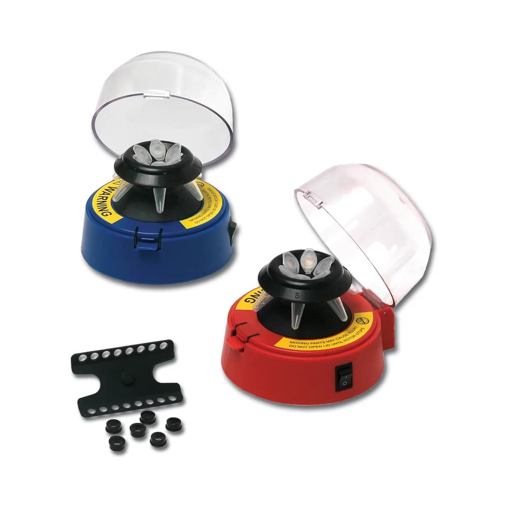 Blue Mini-Centrifuge with 6-Place Round Rotor