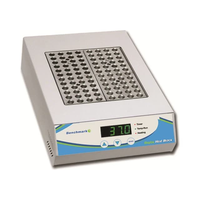 Benchmark Digital Dry Bath, Four Position, Without Blocks , 120/230 V - Compatible Equipment | Legacy Lab Supplies