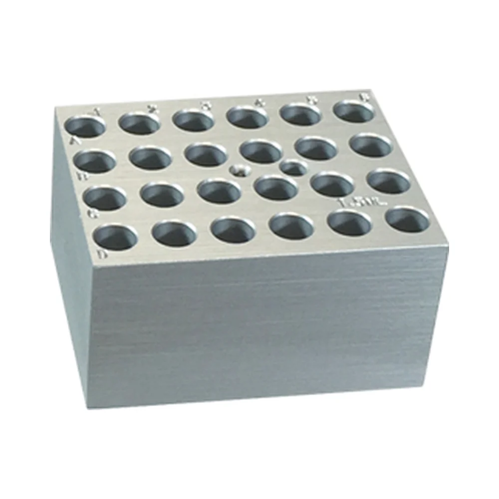 Block, 12 × 15 mL Conical Tubes — Block Height 3.25" - Dry Baths | Legacy Lab Supplies