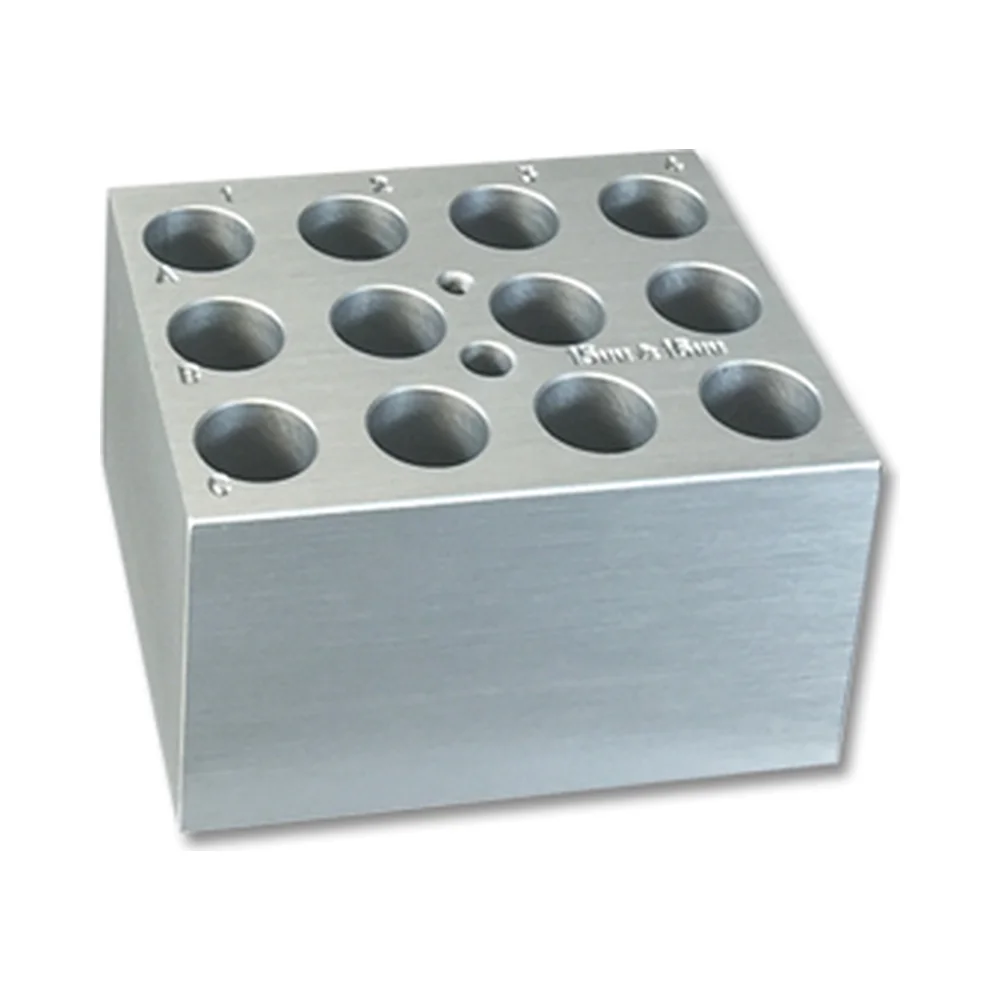 Block, 12 × 15-16 mm or 12 × 10 mL Blood Tubes - Dry Baths | Legacy Lab Supplies