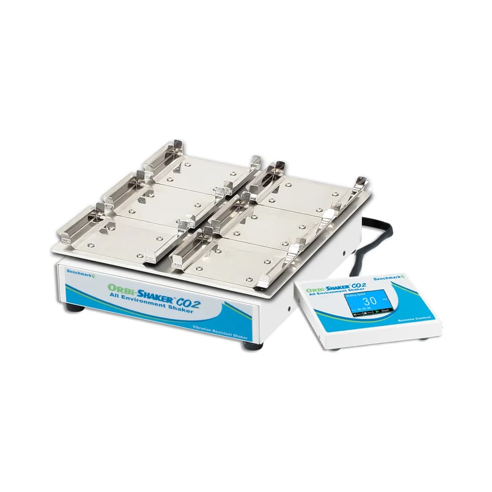 Orbi-Shaker CO2-MP with Remote Controller, Microplate Platform 13×12" , 115/230 V - Orbital Shakers | Legacy Lab Supplies