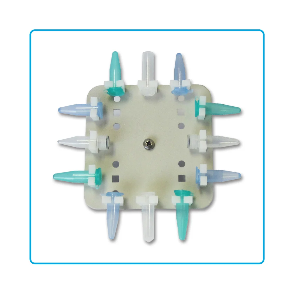 Horizontal Head for 12 × 1.5/2.0 mL Tubes - Vortex Mixers | Legacy Lab Supplies