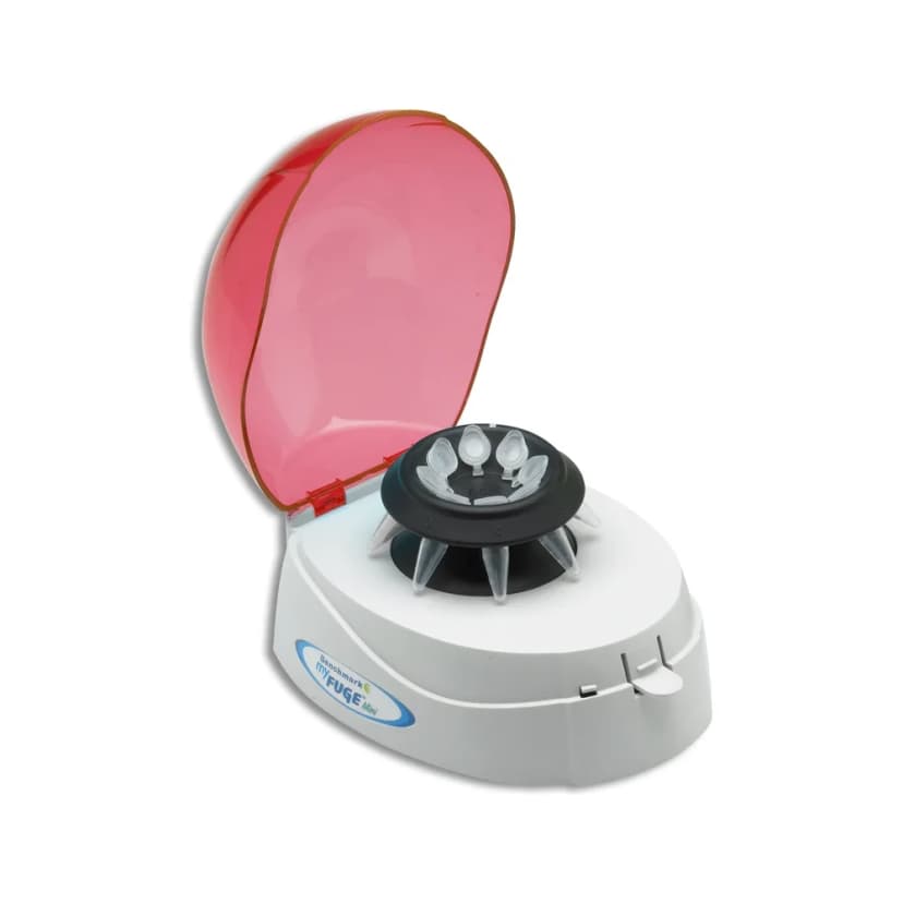 myFuge™ Mini Centrifuge, red lid - Life Science | Shop Parts | Legacy Lab Supplies