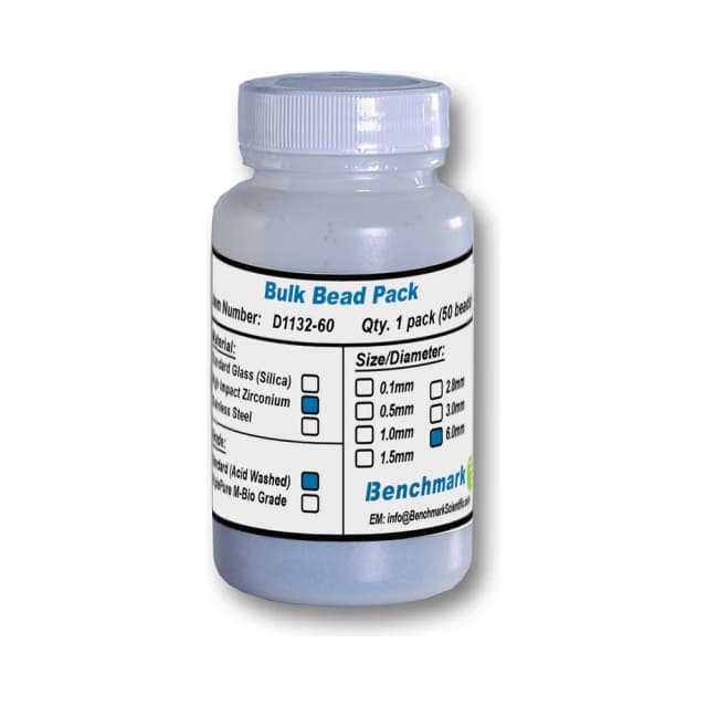 Bulk Beads — 6 mm Zirconium Oxide Ceria-Stabilized, 50/pk Bulk Beads — 6 mm Zirconium Oxide Ceria-Stabilized, 50/pk | Legacy Lab Supplies
