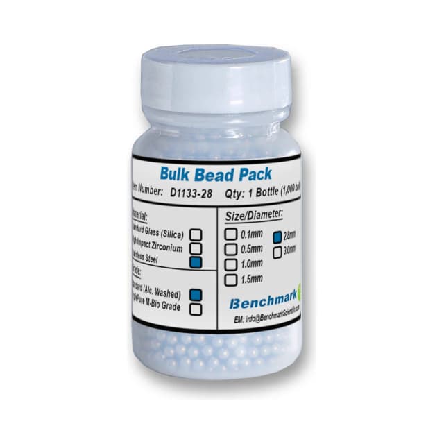 Bulk Beads — Stainless Steel, 2.8 mm Alcohol Washed, 1,000/pk - Compatible Accessory | Legacy Lab Supplies