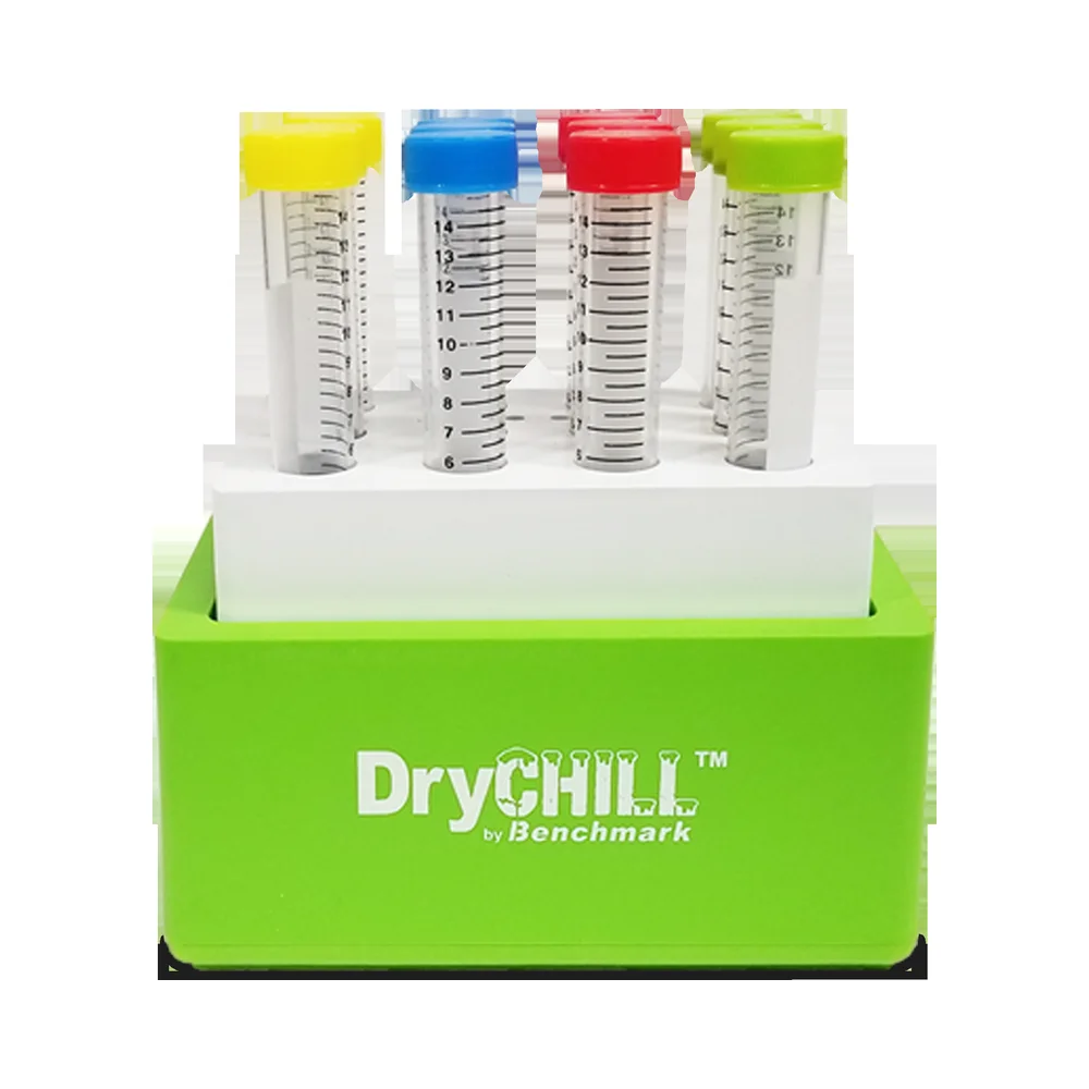 DryChill 12 × 15 mL Passive Cooling Block - Cooling Blocks & Racks | Legacy Lab Supplies