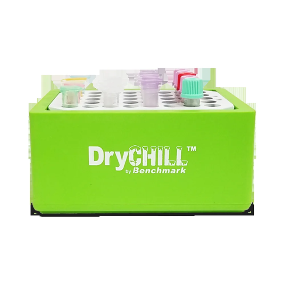 DryChill 40 × 1.5 / 2.0 mL Passive Cooling Block - Cooling Blocks & Racks | Legacy Lab Supplies