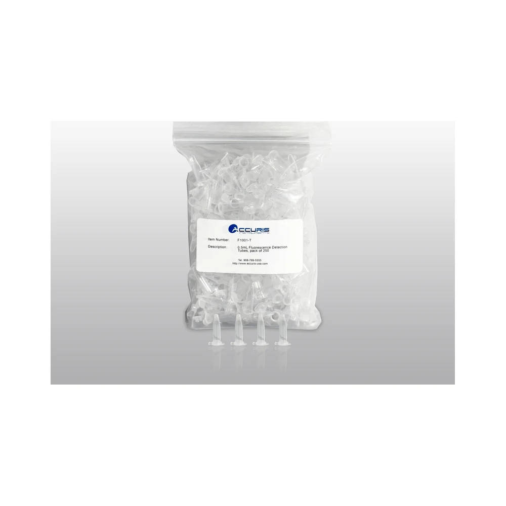 0.5 mL Fluorescence Detection Tubes for Smart-Q 100 (F1001-T, Pack of 250) - Fluorometers | Legacy Lab Supplies