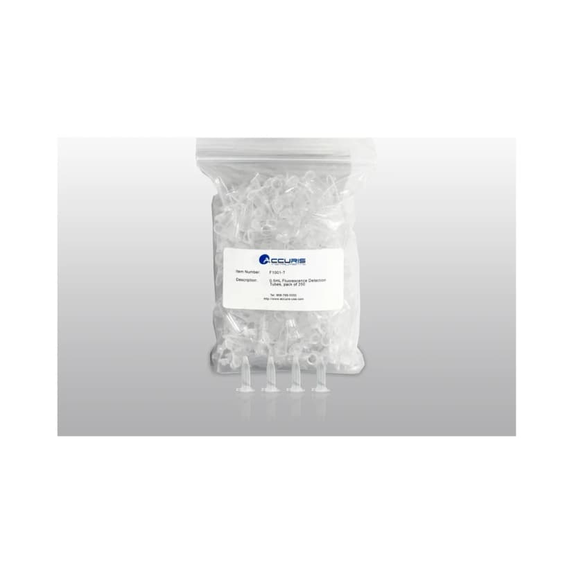 0.5 mL Fluorescence Detection Tubes for Smart-Q 100 (F1001-T, Pack of 250) - Analytical & Weighing | Legacy Lab Supplies