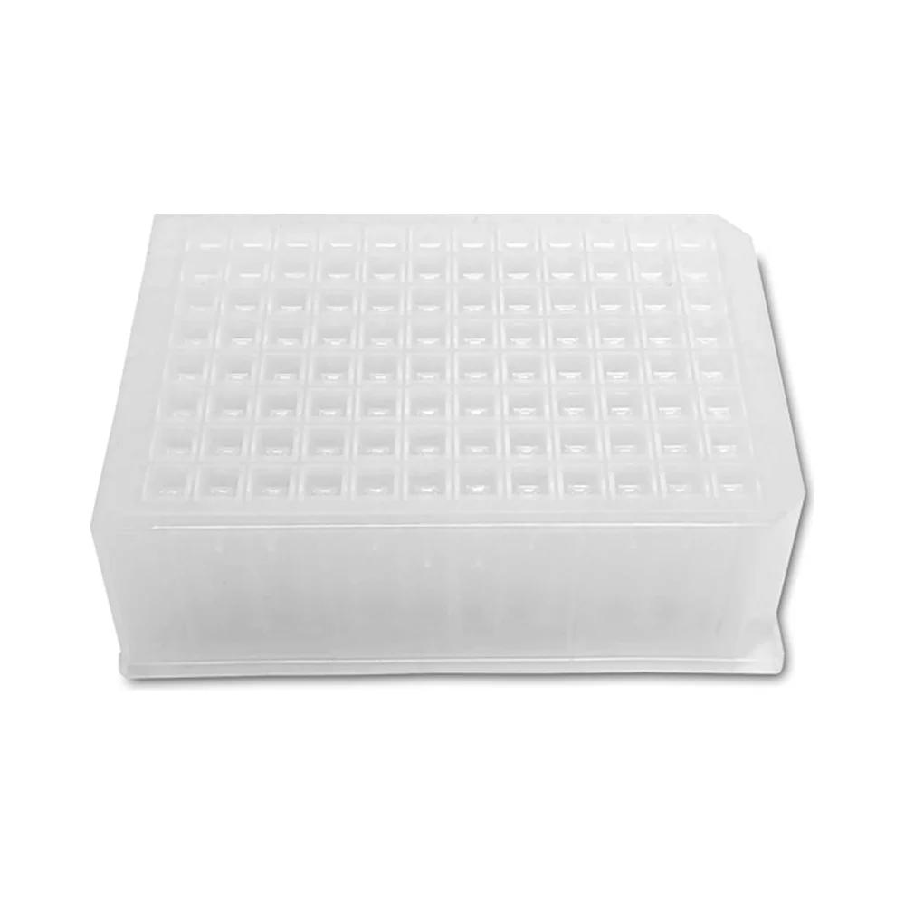 96 Deep Square Well 2.0 mL Polyethylene Genomics Plate - Rollers & Rotators | Legacy Lab Supplies