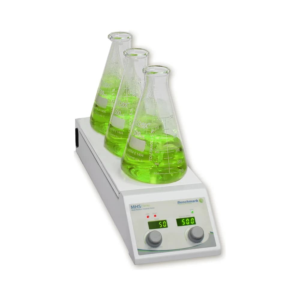3-Position Hotplate Stirrer , 115 / 230 V - Hotplates & Stirrers | Legacy Lab Supplies