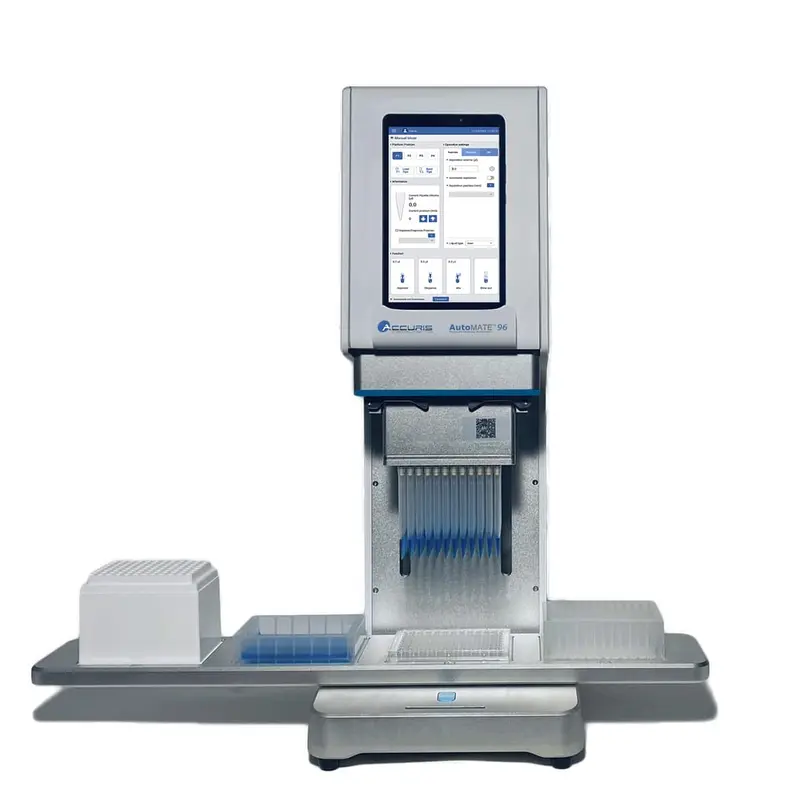 AutoMATE Sterile Pipette Tips, 20 µL Filtered Low Retention, Racked 96-Well, 24/case - Pipette Tips | Legacy Lab Supplies