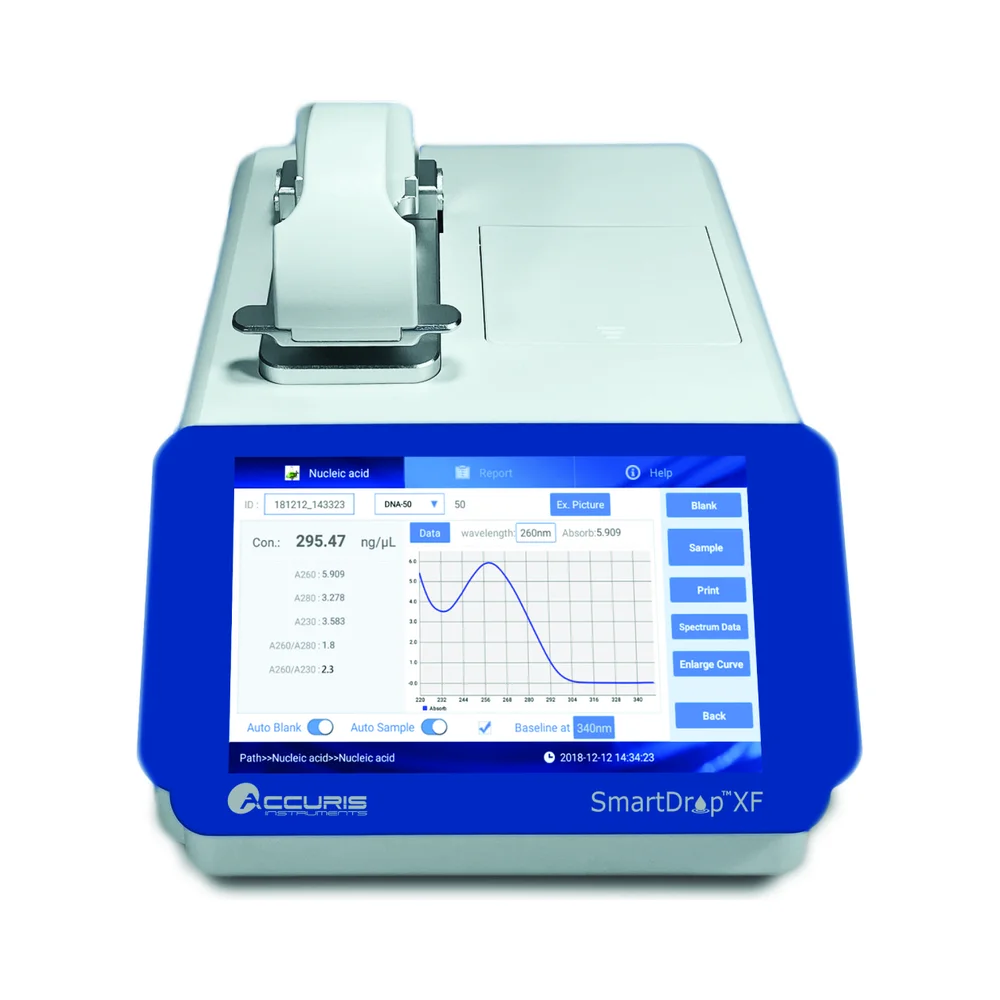 SmartDrop™ XF Nano Spectrophotometer , 115V - Spectrophotometers | Legacy Lab Supplies