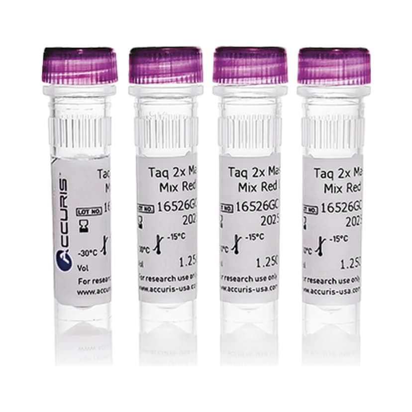 Accuris Taq Master Mix Red Dye, 200 Reactions - Laboratory Equipment | Legacy Lab Supplies