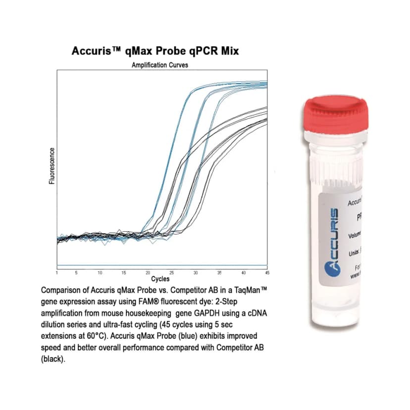 Accuris qMAX Probe qPCR Mix, High ROX, 1000 Reactions - Laboratory Equipment | Legacy Lab Supplies