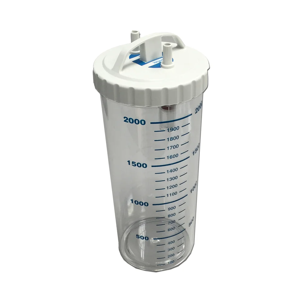 2 L Collection Bottle with Lid and Gasket for Aspire - Laboratory Aspirators | Legacy Lab Supplies