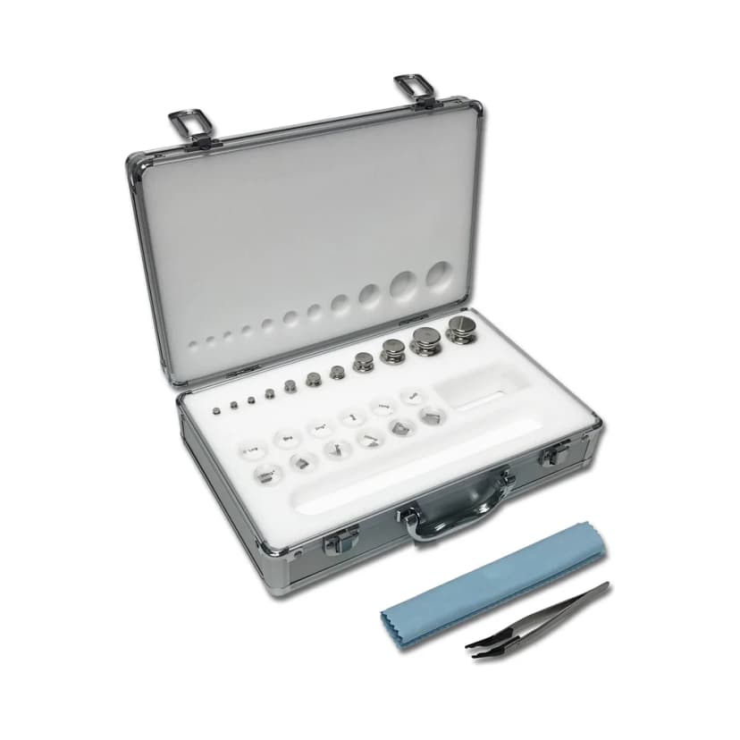 Accuris Class F1 Calibration Weight Set, 23 Pieces, 1 mg to 200 g - Analytical & Weighing | Legacy Lab Supplies