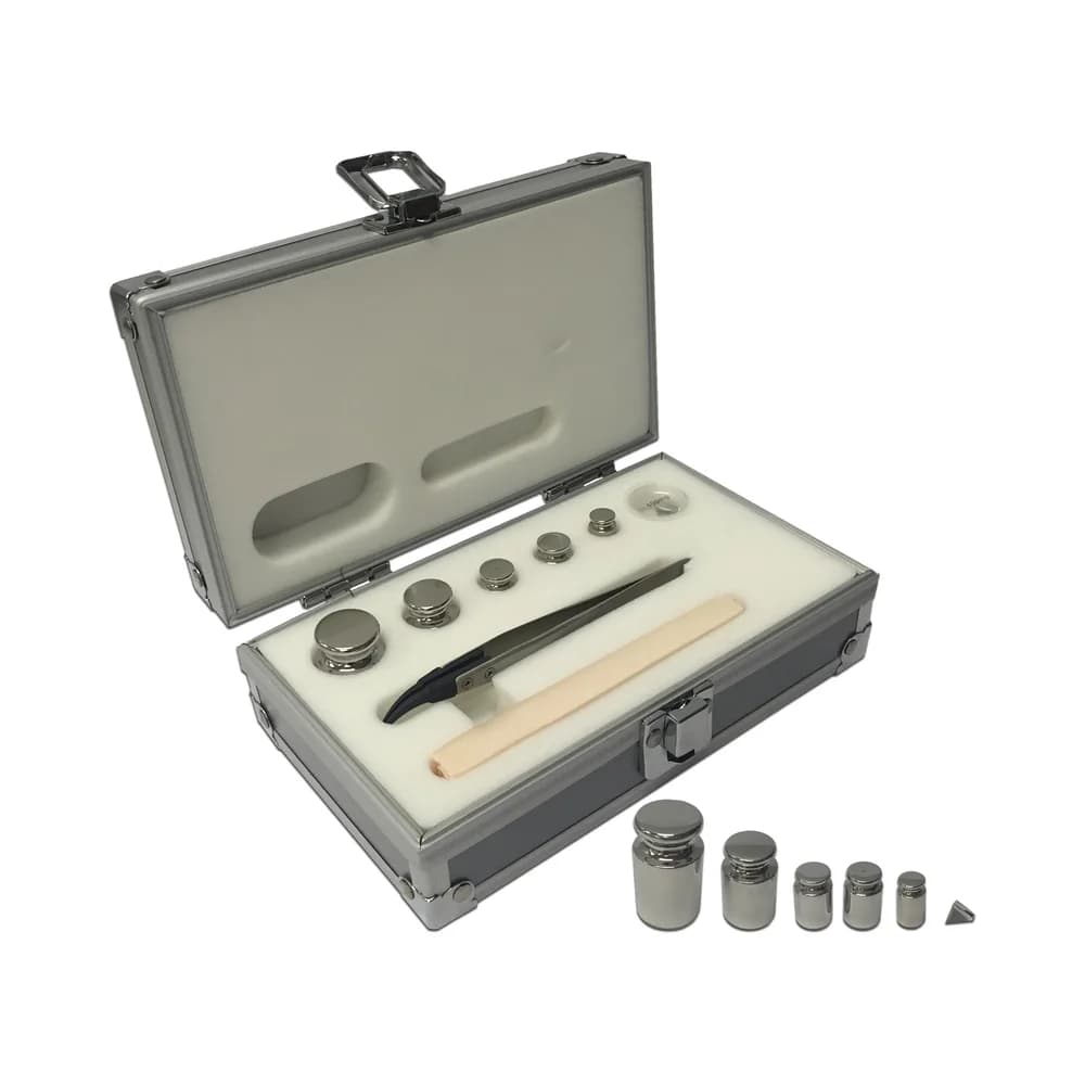 Accuris Class E2 Calibration Weight Set, 6 Pieces, 100 mg to 100 g - Laboratory Weighing | Legacy Lab Supplies