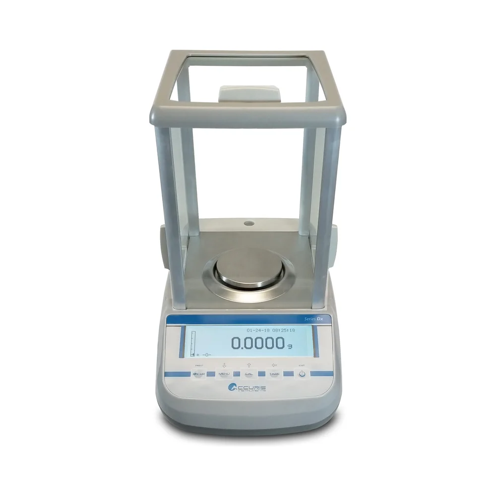 Accuris Analytical Balance, Series Dx, Internal Calibration, Graphical Display, 120 g × 0.0001 g , 115 V - Laboratory Weighing | Legacy Lab Supplies