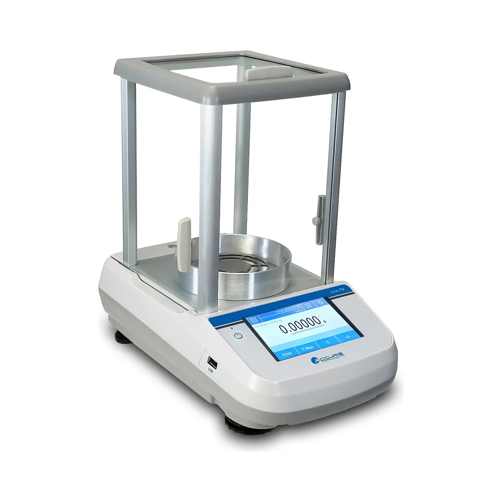 Accuris Analytical Balance, Series Dx, Internal Calibration, Graphical Display, 220 g × 0.0001 g , 115 V - Laboratory Weighing | Legacy Lab Supplies
