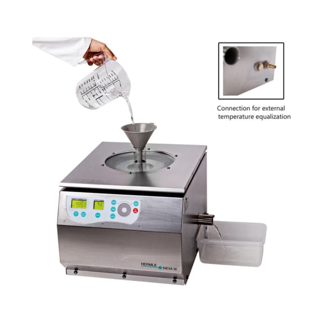 SIEVA-3-TC Filtration Centrifuge with External Temperature Control , 120V - Compatible Equipment | Legacy Lab Supplies
