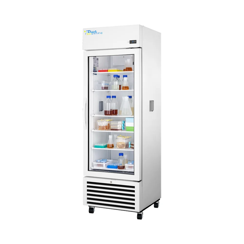 True Scientific TSCI-450LR-SWG-R-WW-1A 2°C to 10°C Laboratory Refrigerator, 437.8 L / 15.46 cu ft, Swing Glass Door - Laboratory Refrigerators | Legacy Lab Supplies