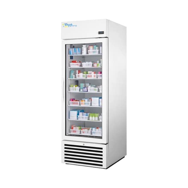 True Scientific TSCI-550PR-SWG-R-WW-1A 2°C to 8°C Pharmacy Refrigerator, 550.4 L / 19.44 cu ft, Swing Glass Door True Scientific TSCI-550PR-SWG-R-WW-1A 2°C to 8°C Pharmacy Refrigerator, 550.4 L / 19.44 cu ft, Swing Glass Door - Pharmacy Refrigerators | Request a Quote | Legacy Lab Supplies